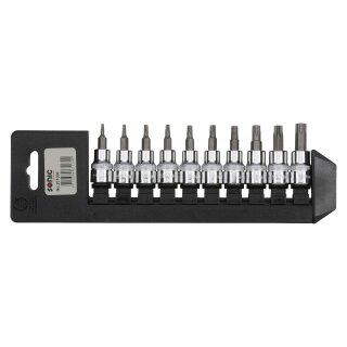 SONIC 3/8`` Torx mit Loch Biteinsatz-Set, 10-tlg.