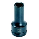SONIC 3/4`` Schlagschraub-Nuss, 12-kant, 17mm