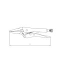 SONIC Spitzgripzange, 225mmL