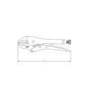SONIC Gripzange, gebogene Backen, 250mmL