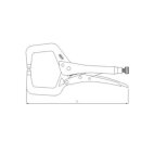 SONIC Klammergripzange, 150mmL