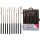 BGS technic Diamant-Lochfeilen-Satz | gebogen | 140 x 3 mm | 10-tlg.