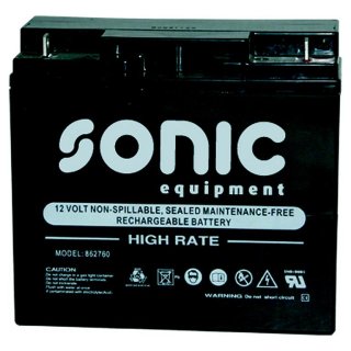 SONIC Batterie 12V-700A (180x75x168mm) für Micro 12V/700CA