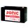 SONIC Batterie 12V – 1200A (250x95x158mm) für 12V/1200CA, 12/24 –2