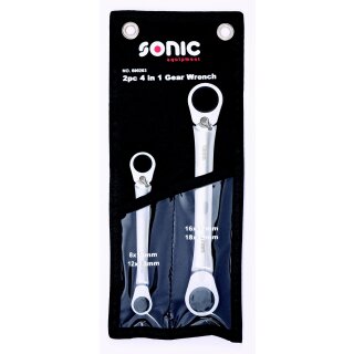 SONIC Ringratsche, 4-in-1, 2-tlg.