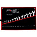 SONIC Gabel-Ringschlüssel-Set, 14-tlg.