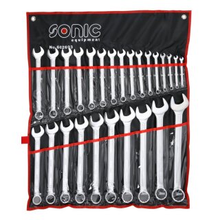 SONIC Gabel-Ringschlüssel-Set, 26-tlg.