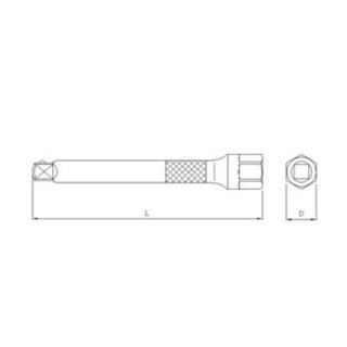 SONIC 3/8`` Verlängerung, 150mm