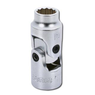 SONIC 1/4`` Gelenknuss, 12-kant, 12mm