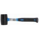 BGS technic Gummihammer mit Fiberglasstiel | 250 g