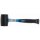 BGS technic Gummihammer mit Fiberglasstiel | 500 g