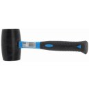 BGS technic Gummihammer mit Fiberglasstiel | 1200 g
