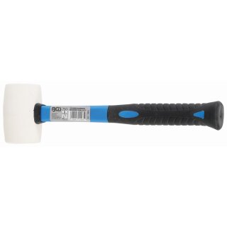 BGS technic Gummihammer | weißer Kopf | Ø 48 mm | 250 g