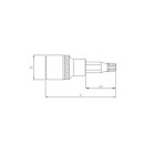 SONIC 1/4`` Vielzahn Biteinsatz, M5