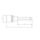 SONIC 3/8`` Biteinsatz innen 6 Kant mit Kugel, 4mm