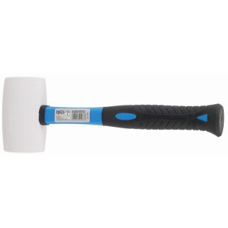 BGS technic Gummihammer | weißer Kopf | Ø 64 mm | 750 g