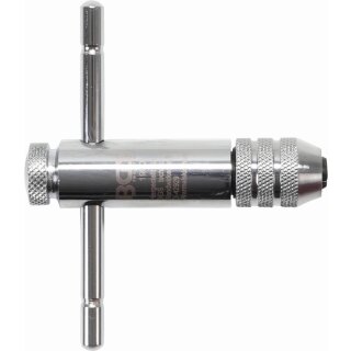 BGS technic Werkzeughalter mit Gleitgriff für Gewindebohrer | M3 - M10 | 80 mm