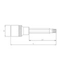 SONIC 1/2`` Ribe Biteinsatz, M7, 100mm