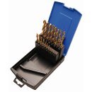 BGS technic Spiralbohrer-Satz | HSS | titan-nitriert | 1 - 10 mm | 19-tlg.