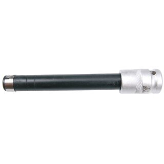 BGS technic Steckschlüssel-Einsatz für BMW-Zylinderkopf E-Profil, 150 mm | Antrieb Innenvierkant 12,5 mm (1/2") | SW E12