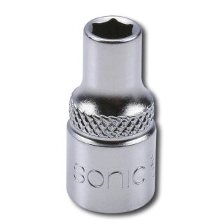 SONIC 1/4`` Nuss, 6-kant, 4.5mm