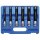 BGS technic Steckschlüssel-Einsatz-Satz E-Profil, extra lang | Antrieb Innenvierkant 12,5 mm (1/2") | SW E10 - E20 | 6-tlg.
