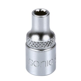 SONIC 1/4`` Nuss, 12-kant, 8mm