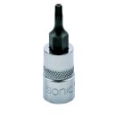 SONIC 1/4`` Torx-Bit-Set 5-kant im Magazin 10-tlg.