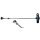 BGS technic Gelenkknarre mit T-Griff, abwinkelbar | Abtrieb Außenvierkant 6,3 mm (1/4")