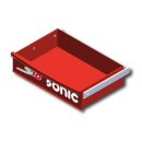 SONIC Große Schublade S10, rot