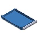 SONIC S10 kleine Schublade, blau