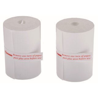 BGS technic Ersatz-Papierrollen für Drucker | 2-tlg.